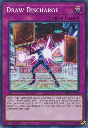 Draw Discharge (RIRA-EN067) - Rising Rampage Unlimited Rising Rampage Yugioh Single  Squirtle Squad Card Shop.