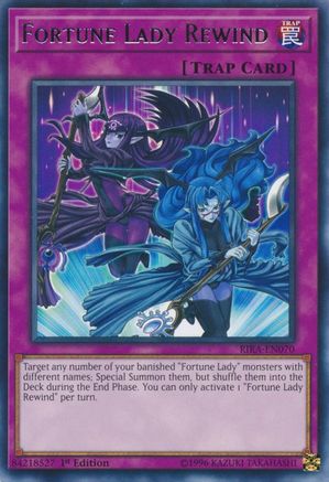 Fortune Lady Rewind (RIRA-EN070) - Rising Rampage Unlimited Rising Rampage Yugioh Single  Squirtle Squad Card Shop.