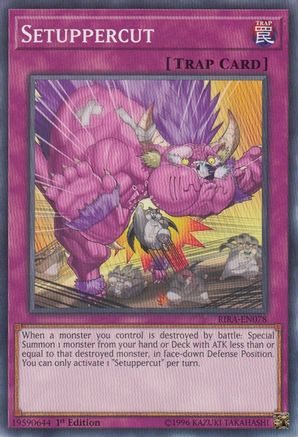 Setuppercut (RIRA-EN078) - Rising Rampage Unlimited Rising Rampage Yugioh Single  Squirtle Squad Card Shop.