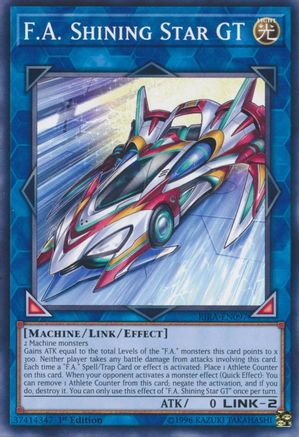 F.A. Shining Star GT (RIRA-EN097) - Rising Rampage Unlimited Rising Rampage Yugioh Single  Squirtle Squad Card Shop.