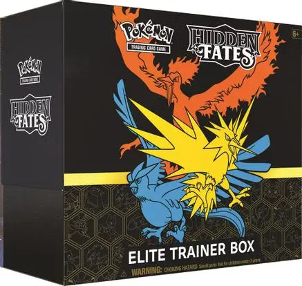 Hidden Fates Elite Trainer Box Hidden Fates Pokemon Sealed  Squirtle Squad Card Shop.