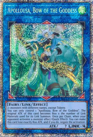 Apollousa, Bow of the Goddess (Starlight Rare) (RIRA-EN048) - Rising Rampage 1st Edition Rising Rampage Yugioh Single  Squirtle Squad Card Shop.