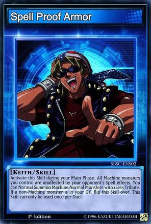 Spell Proof Armor (SBSC-ENS02) - Speed Duel: Scars of Battle 1st Edition Speed Duel: Scars of Battle Yugioh Single  Squirtle Squad Card Shop.