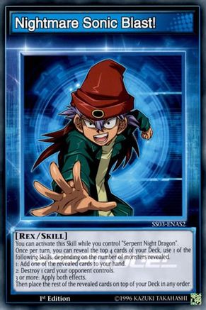 Nightmare Sonic Blast! (SS03-ENAS2) - Speed Duel Decks: Ultimate Predators 1st Edition Speed Duel Decks: Ultimate Predators Yugioh Single  Squirtle Squad Card Shop.