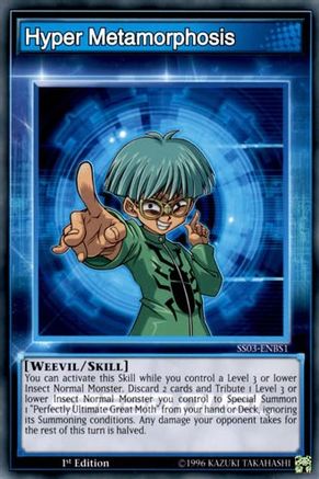 Hyper Metamorphosis (SS03-ENBS1) - Speed Duel Decks: Ultimate Predators 1st Edition Speed Duel Decks: Ultimate Predators Yugioh Single  Squirtle Squad Card Shop.