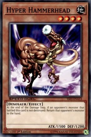 Hyper Hammerhead (SS03-ENA13) - Speed Duel Decks: Ultimate Predators 1st Edition Speed Duel Decks: Ultimate Predators Yugioh Single  Squirtle Squad Card Shop.