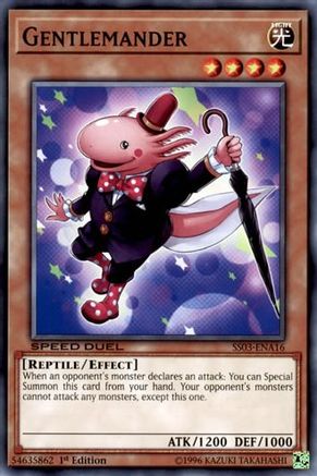 Gentlemander (SS03-ENA16) - Speed Duel Decks: Ultimate Predators 1st Edition Speed Duel Decks: Ultimate Predators Yugioh Single  Squirtle Squad Card Shop.
