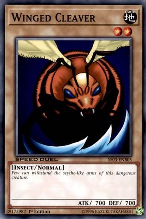 Winged Cleaver (SS03-ENB05) - Speed Duel Decks: Ultimate Predators 1st Edition Speed Duel Decks: Ultimate Predators Yugioh Single  Squirtle Squad Card Shop.