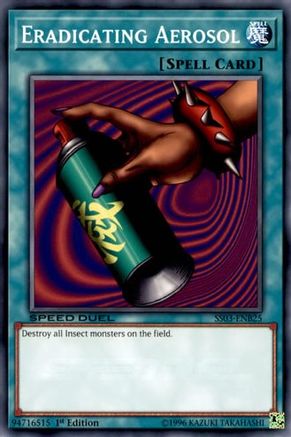 Eradicating Aerosol (SS03-ENB25) - Speed Duel Decks: Ultimate Predators 1st Edition Speed Duel Decks: Ultimate Predators Yugioh Single  Squirtle Squad Card Shop.