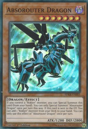 Absorouter Dragon (SDRR-EN005) - Structure Deck: Rokket Revolt 1st Edition Structure Deck: Rokket Revolt Yugioh Single  Squirtle Squad Card Shop.