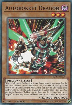 Autorokket Dragon (SDRR-EN008) - Structure Deck: Rokket Revolt 1st Edition Structure Deck: Rokket Revolt Yugioh Single  Squirtle Squad Card Shop.