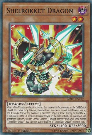 Shelrokket Dragon (SDRR-EN010) - Structure Deck: Rokket Revolt 1st Edition Structure Deck: Rokket Revolt Yugioh Single  Squirtle Squad Card Shop.