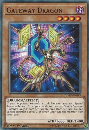 Gateway Dragon (SDRR-EN013) - Structure Deck: Rokket Revolt 1st Edition Structure Deck: Rokket Revolt Yugioh Single  Squirtle Squad Card Shop.