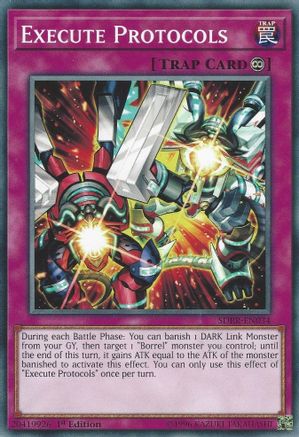Execute Protocols (SDRR-EN034) - Structure Deck: Rokket Revolt 1st Edition Structure Deck: Rokket Revolt Yugioh Single  Squirtle Squad Card Shop.