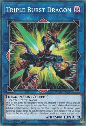 Triple Burst Dragon (SDRR-EN045) - Structure Deck: Rokket Revolt 1st Edition Structure Deck: Rokket Revolt Yugioh Single  Squirtle Squad Card Shop.