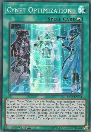 Cynet Optimization (FIGA-EN041) - Fists of the Gadgets 1st Edition Fists of the Gadgets Yugioh Single  Squirtle Squad Card Shop.