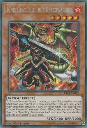 Ignis Heat, the True Dracowarrior (FIGA-EN053) - Fists of the Gadgets 1st Edition Fists of the Gadgets Yugioh Single  Squirtle Squad Card Shop.
