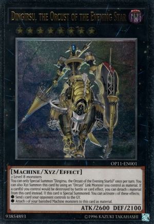 Dingirsu, the Orcust of the Evening Star (UTR) (OP11-EN001) - OTS Tournament Pack 11 Unlimited OTS Tournament Pack 11 Yugioh Single  Squirtle Squad Card Shop.