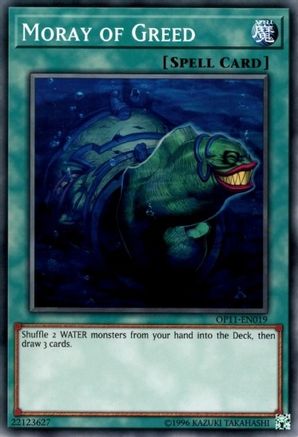 Moray of Greed (OP11-EN019) - OTS Tournament Pack 11 Unlimited OTS Tournament Pack 11 Yugioh Single  Squirtle Squad Card Shop.