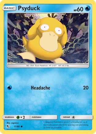 Psyduck 011/68 -  Hidden Fates - Common