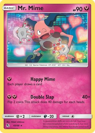 Mr. Mime 043/68 - Hidden Fates - Rare