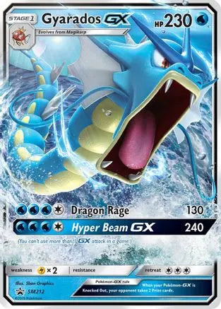 Gyarados GX SM212  - Holofoil SM Promos - Promo SM Promos Pokemon Single  Squirtle Squad Card Shop.