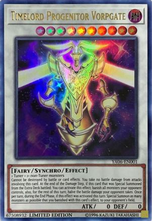 Timelord Progenitor Vorpgate (YA06-EN001) - Yu-Gi-Oh! ARC-V Promo Cards Limited Yu-Gi-Oh! ARC-V Promo Cards Yugioh Single  Squirtle Squad Card Shop.