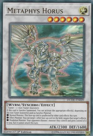 Metaphys Horus (DUDE-EN009) - Duel Devastator 1st Edition Duel Devastator Yugioh Single  Squirtle Squad Card Shop.