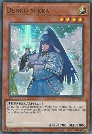 Denko Sekka (DUDE-EN030) - Duel Devastator 1st Edition Duel Devastator Yugioh Single  Squirtle Squad Card Shop.