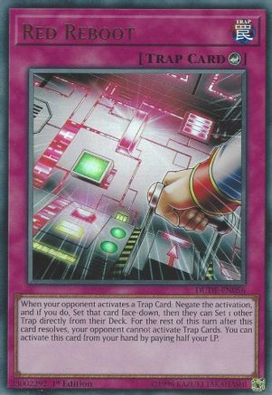 Red Reboot (DUDE-EN056) - Duel Devastator 1st Edition Duel Devastator Yugioh Single  Squirtle Squad Card Shop.