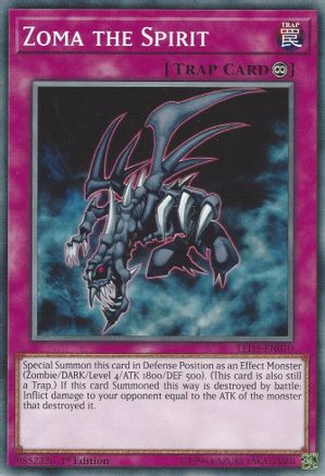 Zoma the Spirit (LED5-EN010) - Legendary Duelists: Immortal Destiny 1st Edition Legendary Duelists: Immortal Destiny Yugioh Single  Squirtle Squad Card Shop.