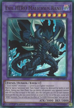 Evil HERO Malicious Bane (LED5-EN012) - Legendary Duelists: Immortal Destiny 1st Edition Legendary Duelists: Immortal Destiny Yugioh Single  Squirtle Squad Card Shop.