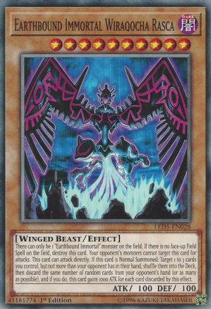 Earthbound Immortal Wiraqocha Rasca (LED5-EN028) - Legendary Duelists: Immortal Destiny 1st Edition Legendary Duelists: Immortal Destiny Yugioh Single  Squirtle Squad Card Shop.