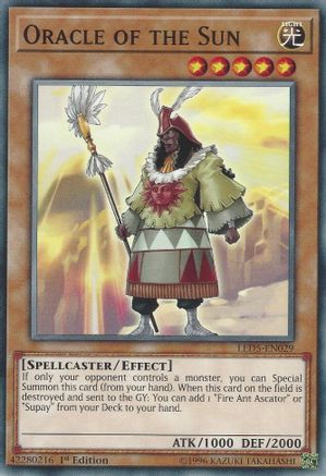 Oracle of the Sun (LED5-EN029) - Legendary Duelists: Immortal Destiny 1st Edition Legendary Duelists: Immortal Destiny Yugioh Single  Squirtle Squad Card Shop.