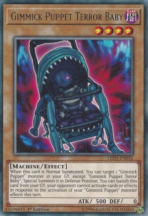 Gimmick Puppet Terror Baby (LED5-EN035) - Legendary Duelists: Immortal Destiny 1st Edition Legendary Duelists: Immortal Destiny Yugioh Single  Squirtle Squad Card Shop.