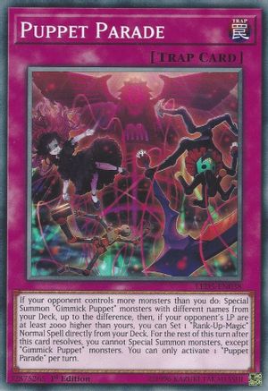 Puppet Parade (LED5-EN038) - Legendary Duelists: Immortal Destiny 1st Edition Legendary Duelists: Immortal Destiny Yugioh Single  Squirtle Squad Card Shop.