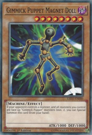 Gimmick Puppet Magnet Doll (LED5-EN040) - Legendary Duelists: Immortal Destiny 1st Edition Legendary Duelists: Immortal Destiny Yugioh Single  Squirtle Squad Card Shop.