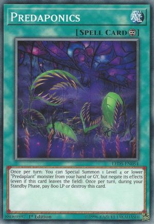 Predaponics (LED5-EN054) - Legendary Duelists: Immortal Destiny 1st Edition Legendary Duelists: Immortal Destiny Yugioh Single  Squirtle Squad Card Shop.