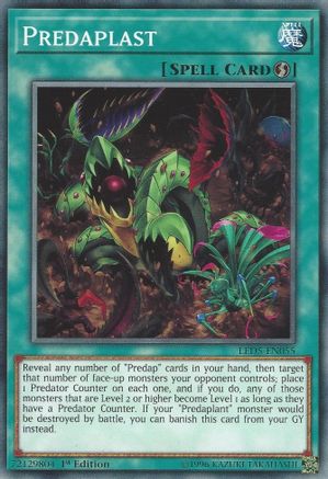 Predaplast (LED5-EN055) - Legendary Duelists: Immortal Destiny 1st Edition Legendary Duelists: Immortal Destiny Yugioh Single  Squirtle Squad Card Shop.