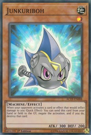 Junkuriboh (AC19-EN008) - Advent Calendar 2019 1st Edition Advent Calendar 2019 Yugioh Single  Squirtle Squad Card Shop.