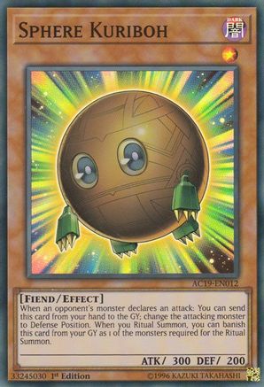 Sphere Kuriboh (AC19-EN012) - Advent Calendar 2019 1st Edition Advent Calendar 2019 Yugioh Single  Squirtle Squad Card Shop.