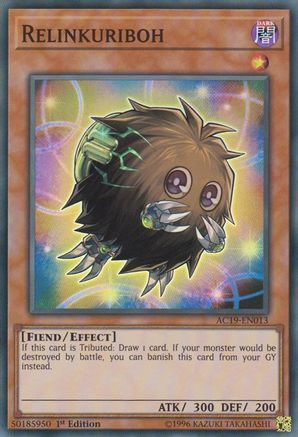 Relinkuriboh (AC19-EN013) - Advent Calendar 2019 1st Edition Advent Calendar 2019 Yugioh Single  Squirtle Squad Card Shop.