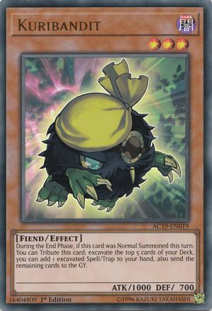 Kuribandit (AC19-EN019) - Advent Calendar 2019 1st Edition Advent Calendar 2019 Yugioh Single  Squirtle Squad Card Shop.