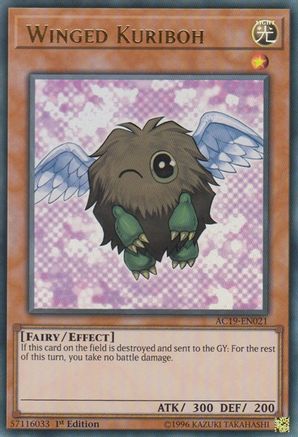 Winged Kuriboh (AC19-EN021) - Advent Calendar 2019 1st Edition Advent Calendar 2019 Yugioh Single  Squirtle Squad Card Shop.