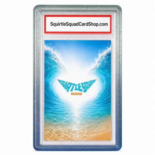 SLAB GUARDS - BLUE / LIGHT BLUE - CLEAR RADIANT - HARD Squirtle Squad Card Shop.   Squirtle Squad Card Shop.