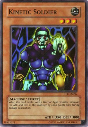 Kinetic Soldier (TFK-EN002) (TFK-EN002) - The Falsebound Kingdom Unlimited The Falsebound Kingdom Yugioh Single  Squirtle Squad Card Shop.