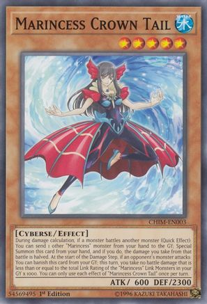 Marincess Crown Tail (CHIM-EN003) - Chaos Impact 1st Edition Chaos Impact Yugioh Single  Squirtle Squad Card Shop.