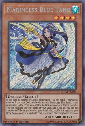 Marincess Blue Tang (CHIM-EN004) - Chaos Impact Unlimited Chaos Impact Yugioh Single  Squirtle Squad Card Shop.