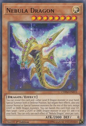 Nebula Dragon (CHIM-EN015) - Chaos Impact 1st Edition Chaos Impact Yugioh Single  Squirtle Squad Card Shop.