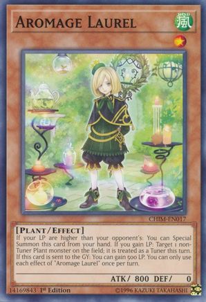 Aromage Laurel (CHIM-EN017) - Chaos Impact 1st Edition Chaos Impact Yugioh Single  Squirtle Squad Card Shop.